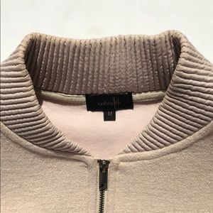 Pale Pink Bomber Jacket